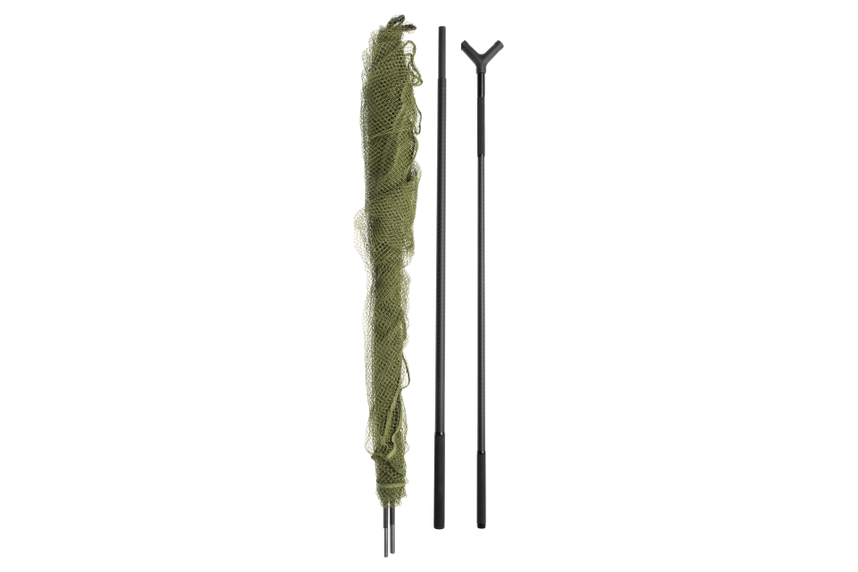 Emblem Carp Net Rubber Coated <span>| Carp landing net | with two-piece handle</span>