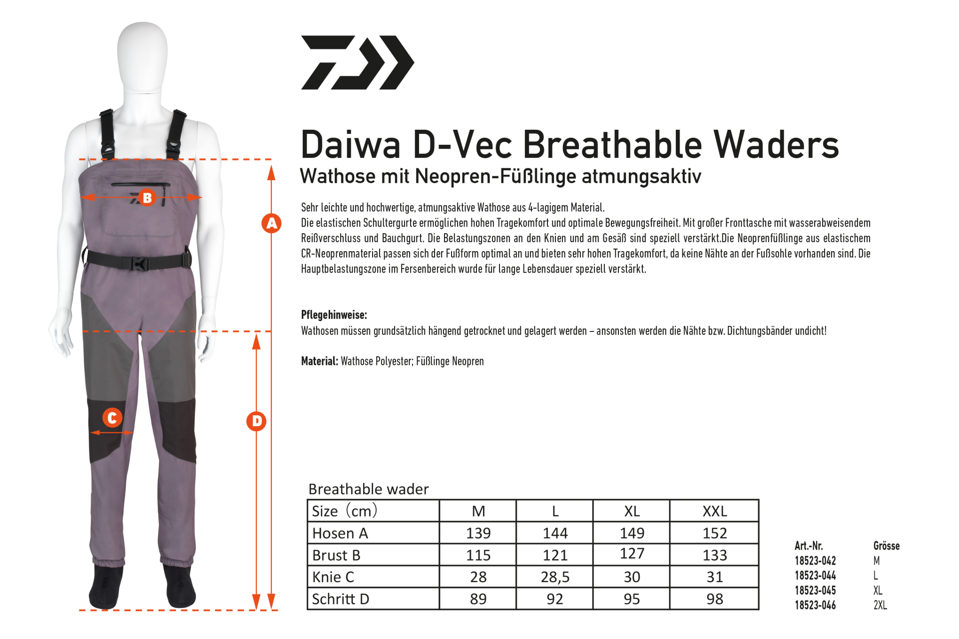 Daiwa D-Vec Breathable Waders <span>| Waders</span> Daiwa D-Vec Breathable Waders <span>| Waders</span>