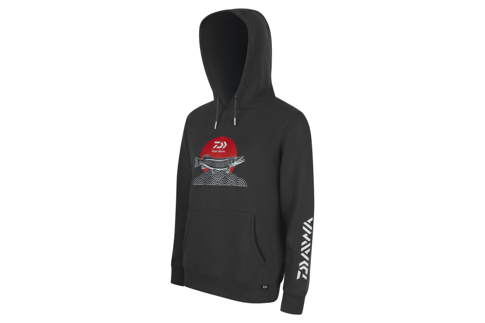 Daiwa Hoodie Japan Pike <span>| charcoal</span>