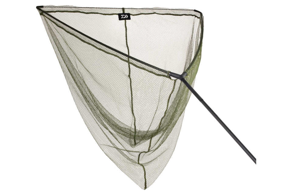 Emblem Carp Net Rubber Coated <span>| Carp landing net | with two-piece handle</span>