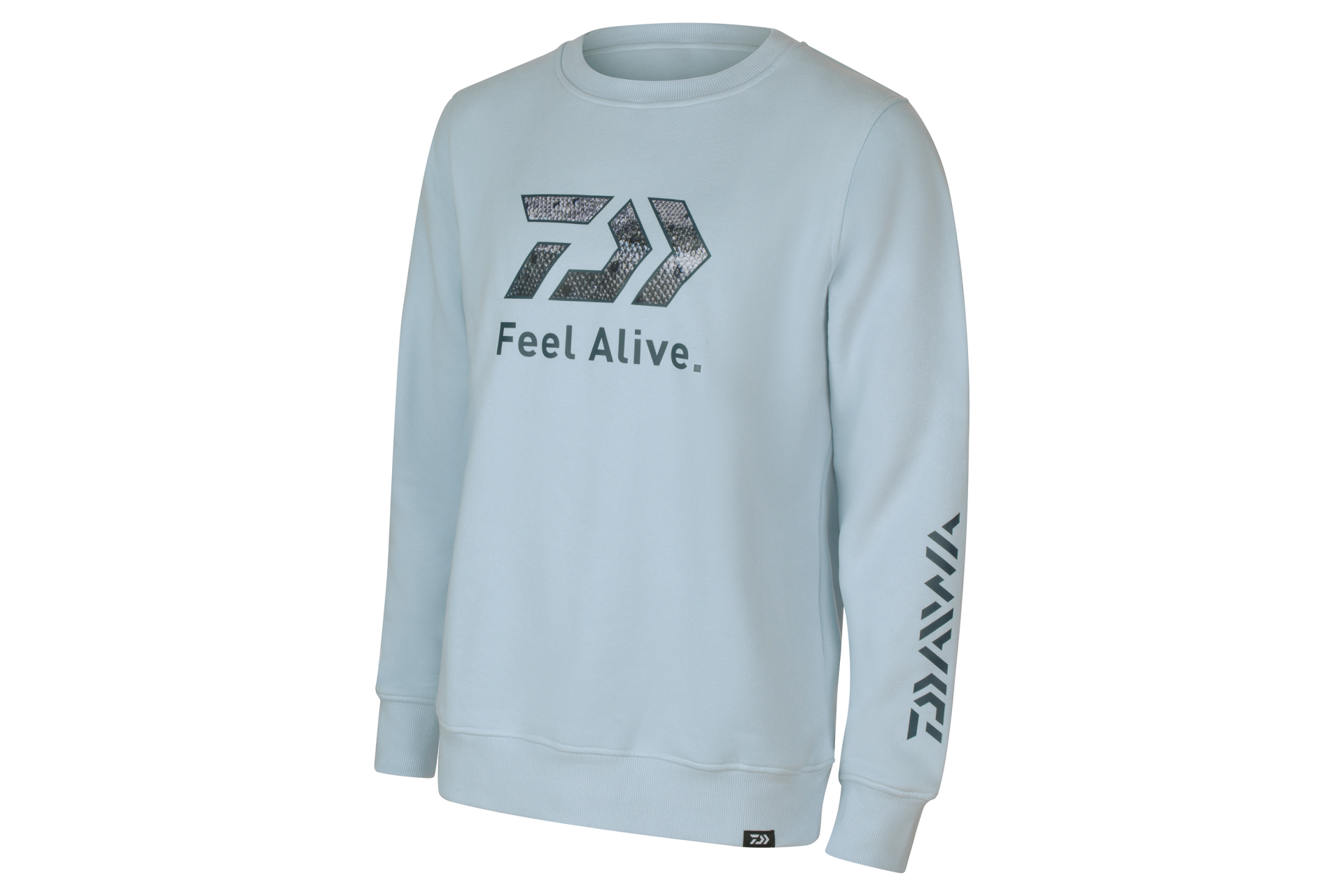 Daiwa D-VEC Crew Neck Trout <span>| Sweatshirt | light blue</span>