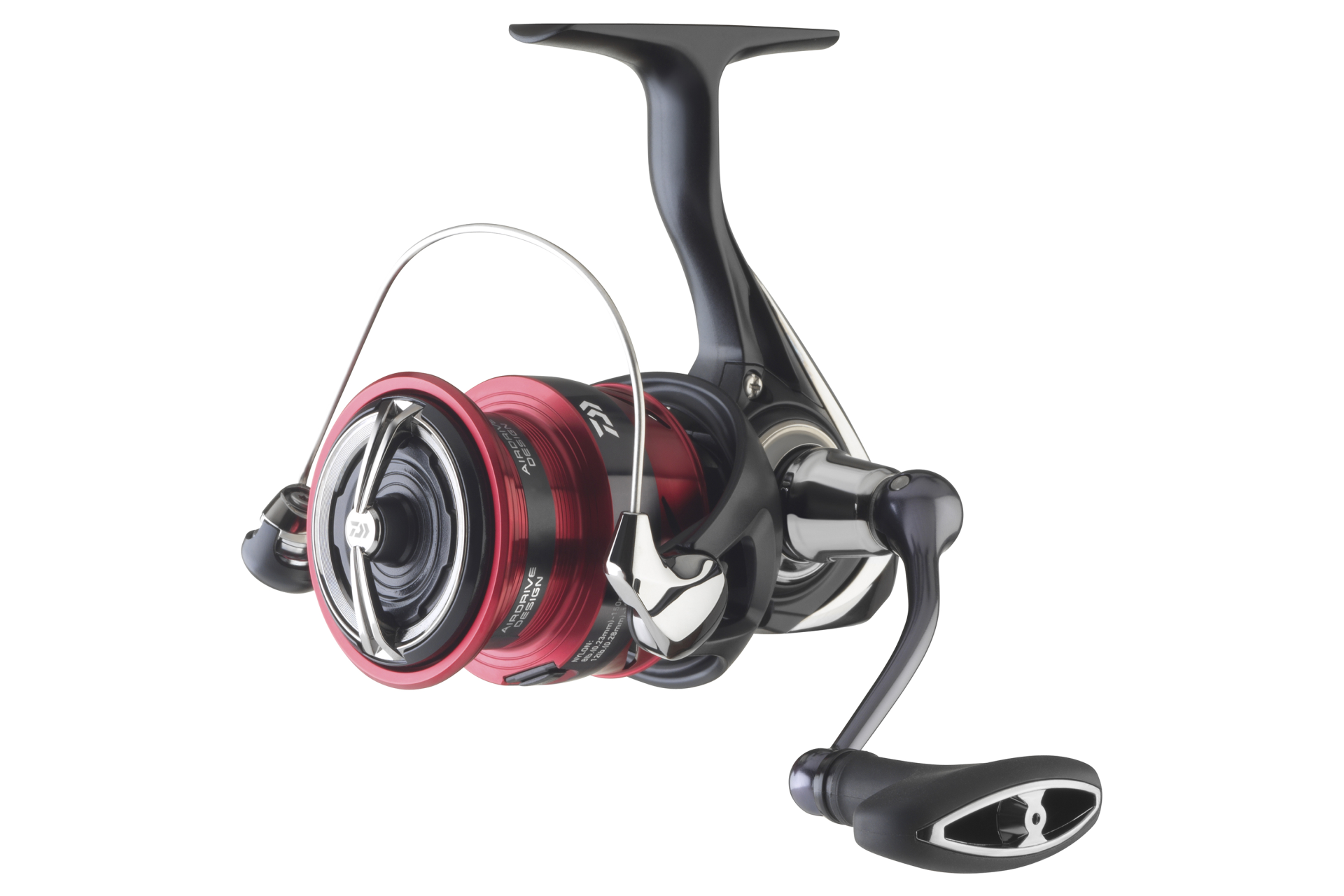 Daiwa Ninja Spinning Reel - Front Drag Fixed Spool - Freshwater Fishing, 4 Ball Bearings