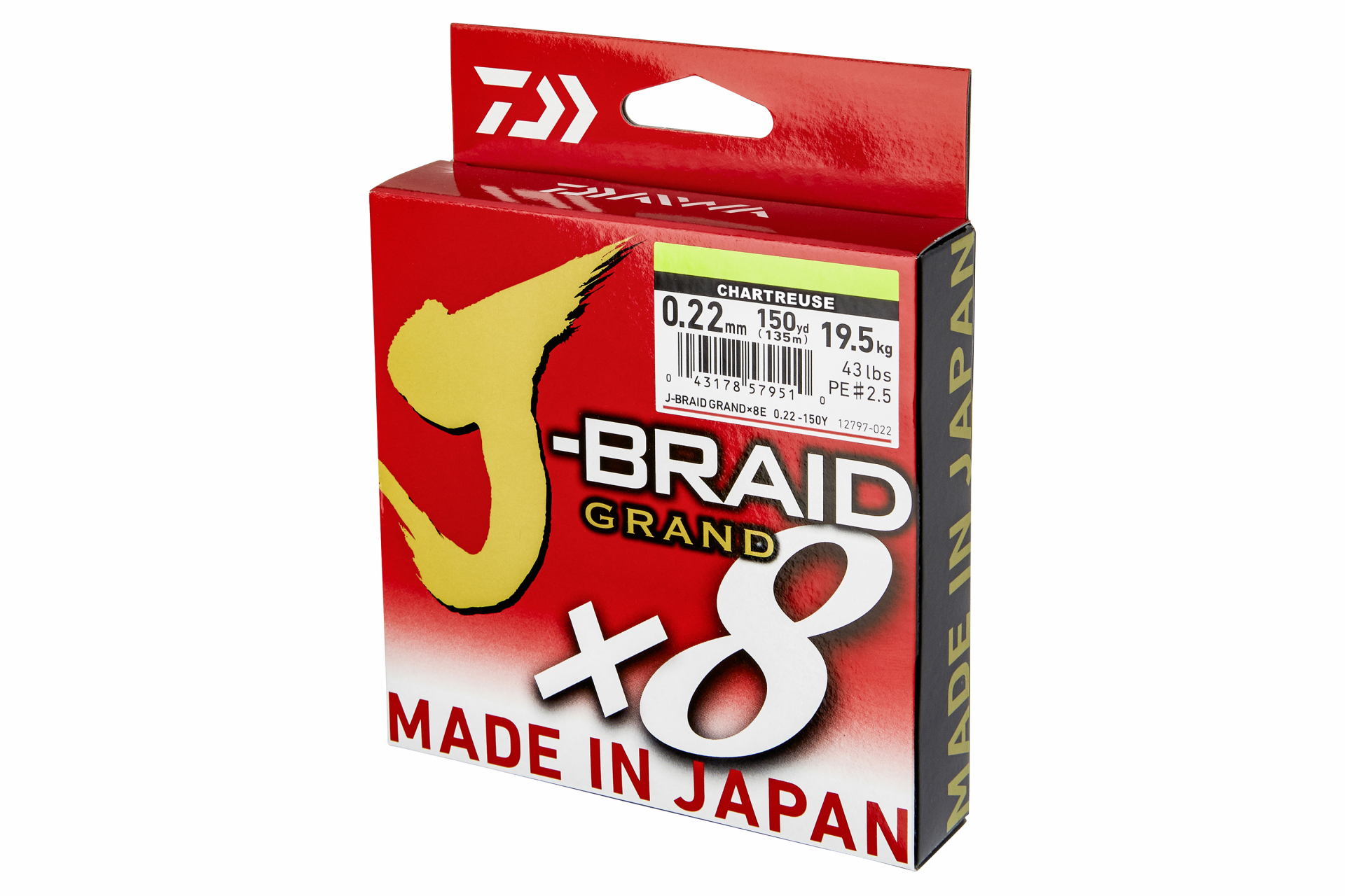 Daiwa J-Braid X8 - Melton Tackle