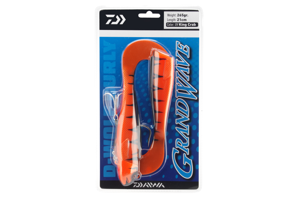 GrandWave D-Wolf Curly | 210mm <span>| Shad | Ready to fish</span>
